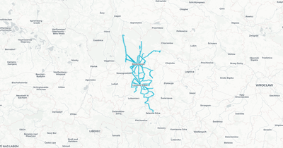 Liniennetz von PKS Boleslawiec