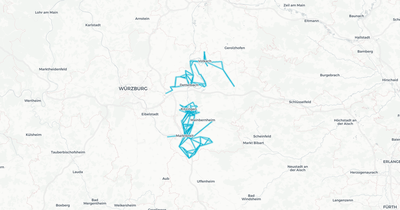 Liniennetz von PVU 8000er-Linien