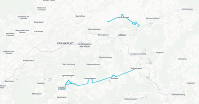 Liniennetz von Racktours GmbH + Co. KG