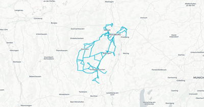 Liniennetz von RBA Dillingen