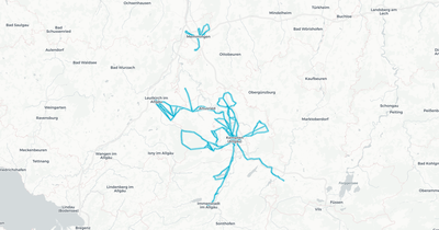 Liniennetz von RBA Kempten