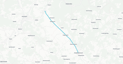 Liniennetz von RBK
