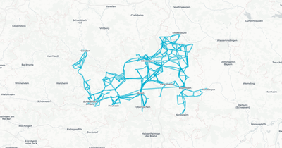 Liniennetz von RBS AA + FMO SHA