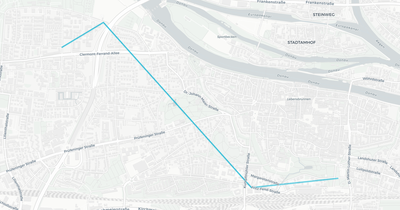 Liniennetz von Regensburger Verkehrsbetrieb1