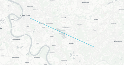 Liniennetz von REGIOBAHN