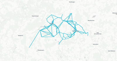 Liniennetz von Reisch GmbH