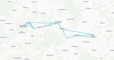 Liniennetz von Rhön-Grabfeld