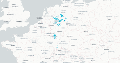 Liniennetz von RLG Kreis Soest