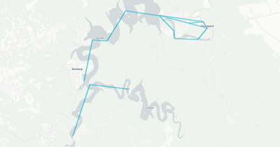 Liniennetz von Rurseeschifffahrt