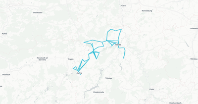 Liniennetz von RVG Gera