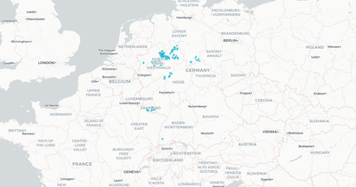 Liniennetz von RVM Kreis Warendorf