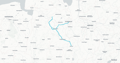 Liniennetz von SBV Janßen GmbH & Co. KG