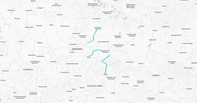 Liniennetz von Schienenersatzverkehr