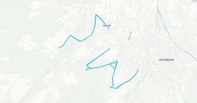 Liniennetz von Schwabenbus 7 (Bündel Nr. 18)