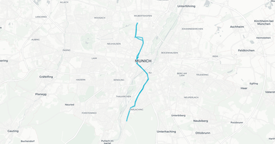 Liniennetz von SEV Nacht München