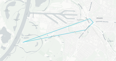 Liniennetz von SEV T+B (Tram + Sonstige Busse)
