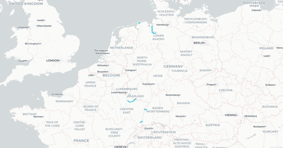Liniennetz von SNCF