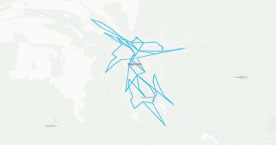 Liniennetz von Stadtbus Bad Orb