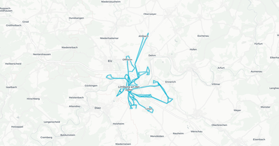 Liniennetz von Stadtverkehr Limburg