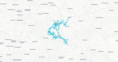 Liniennetz von Stadtverkehr SHA
