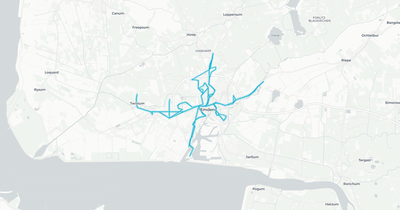Liniennetz von Stadtwerke Emden GmbH