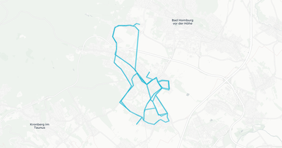 Liniennetz von Stadtwerke Oberursel