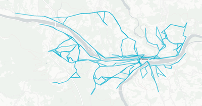 Liniennetz von Stadtwerke Passau