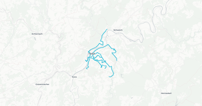 Liniennetz von Stadtwerke Trier