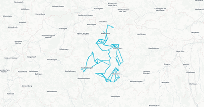 Liniennetz von SVL Süddeutsche Verkehrslinine GmbH &