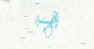 Liniennetz von Verkehrsbetriebe des Landkreises Leer GmbH