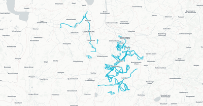Liniennetz von Verkehrsbetriebe Oldenburger Land