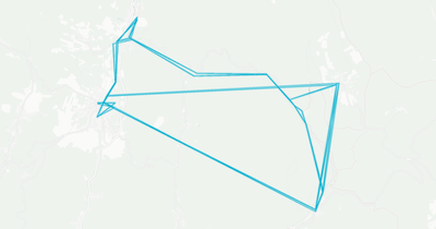 Liniennetz von Verkehrsgesellschaft Gersprenztal/Sauter