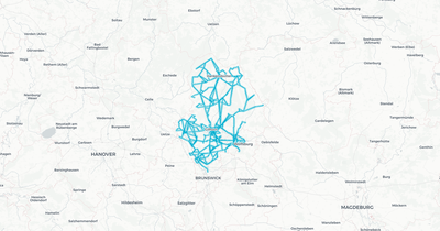 Liniennetz von Verkehrsgesellschaft LK Gifhorn mbH