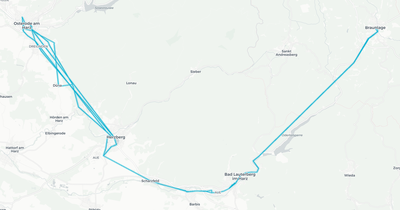 Liniennetz von Verkehrsgesellschaft Südniedersachsen mbH