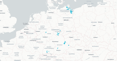 Liniennetz von Verkehrsgesellschaft Vorpommern-Greifswald