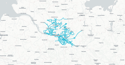 Liniennetz von VHH Bus