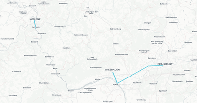 Liniennetz von VIAS GmbH