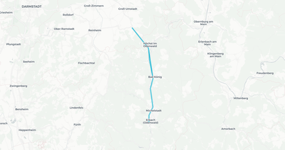 Liniennetz von VIAS Rail GmbH