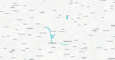 Liniennetz von WEFRA-Bus GbR