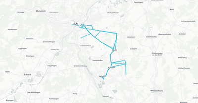 Liniennetz von Weidachstein