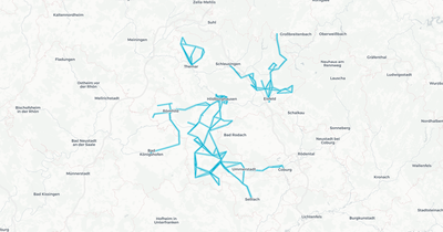 Liniennetz von Werrabus