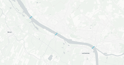 Liniennetz von Weserfähre Bremen