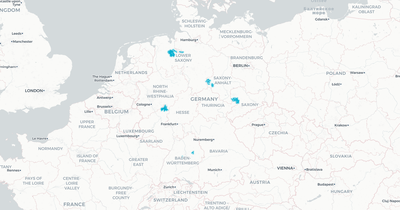 Liniennetz von Westerwaldbus des Kreises Altenkirchen G