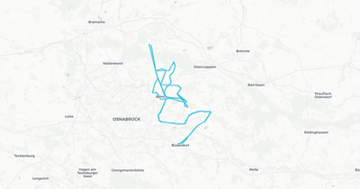 Liniennetz von Winkelmann Reisebüro