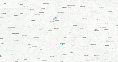 Liniennetz von Wirtschaftsbetrieb Bad Hersfeld