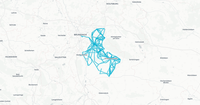 Liniennetz von Wolfenbüttel