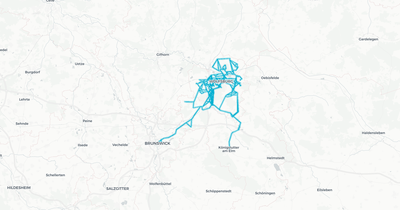 Liniennetz von Wolfsburger Verkehrs-GmbH