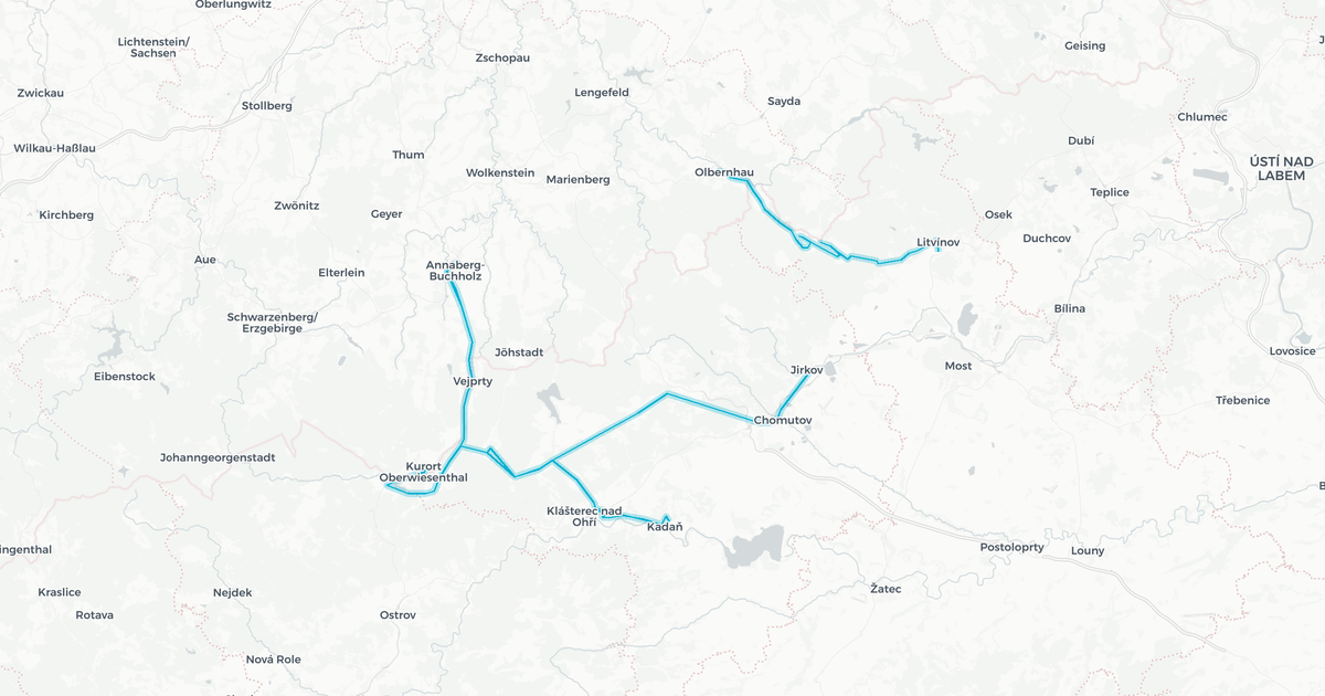 Liniennetz von Tschechische Republik (Sonstige)