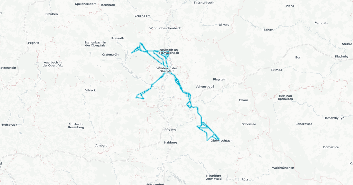 Liniennetz von Überlandverkehr