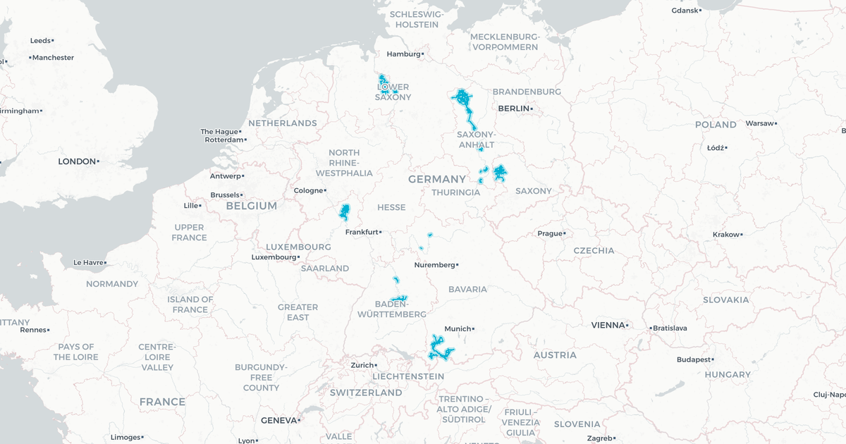 Liniennetz von Verkehrsbetrieb Rhein-Westerwald GmbH